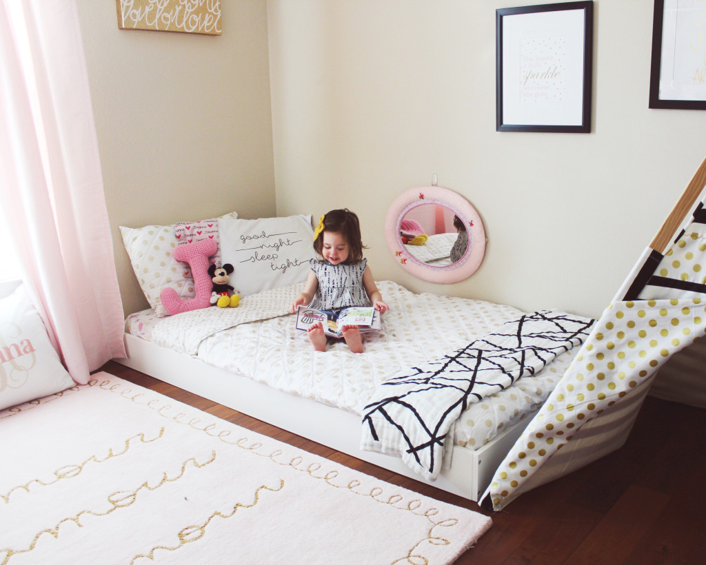 Baby Proofing with a Montessori Floor Bed