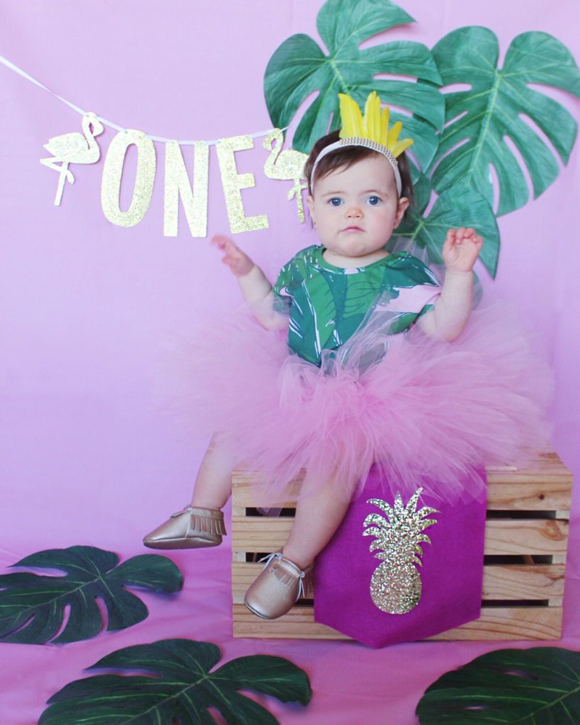 Florida motherhood blogger, Oh Happy Play, shares how to create the perfect Copacabana Birthday Party for her daughter Lola's 1st Birthday!