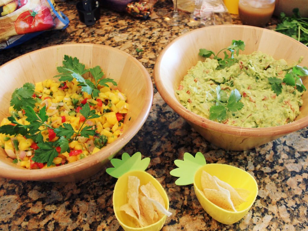 Mango Salsa & Guacamole | Copacabana Birthday Party 