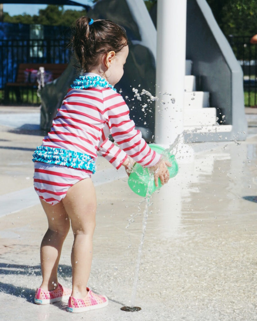 splash pad day must haves, water swim diaper, uva swimwear, swim hat, baby sun hat, swim rash guard, toddler swimwear, sun safe, swim zip, sun hat, baby bathing suit, toddler bathing suit, bathing suit