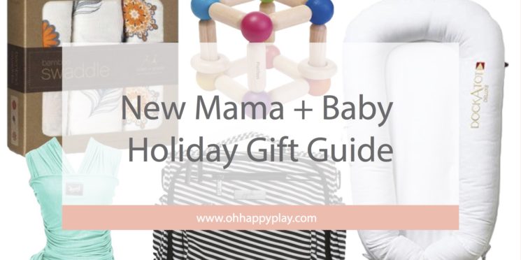 New Mama + Baby Holiday Gift Guide, new baby, new mom, mom gift guide, baby gift guide, gift guide, holiday shopping for mom, baby shower, baby gifts, the baby cubby