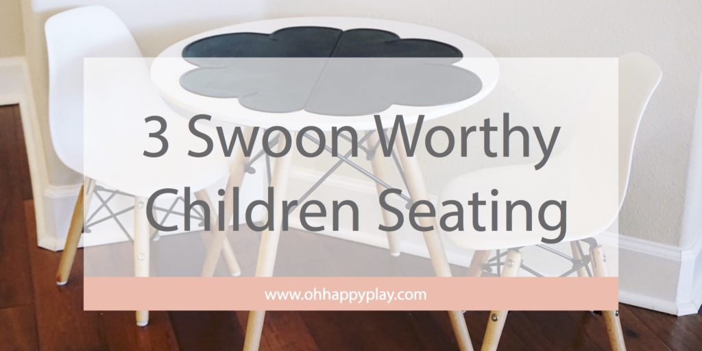 3 Swoon Worthy Children Seating