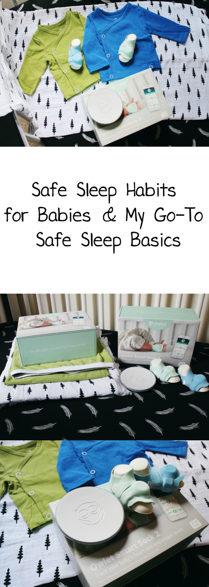 safe sleep, safe sleep habits, sid prevention, owlet, owlet monitor, best baby monitor, baby monitor, owlet smart sock 2