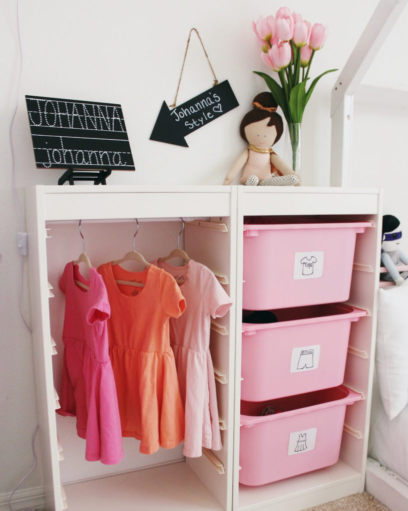 DIY Wardrobe Station | Childs Room | Oh Happy Play 