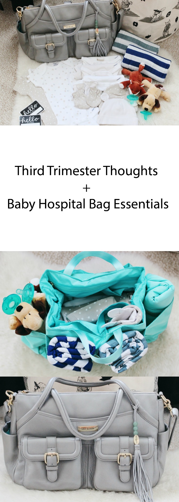 When you hit the third trimester it's time to start thinking a few things! Oh Happy Play, Florida Motherhood blogger is sharing a Baby Hospital Bag with all the essentials!