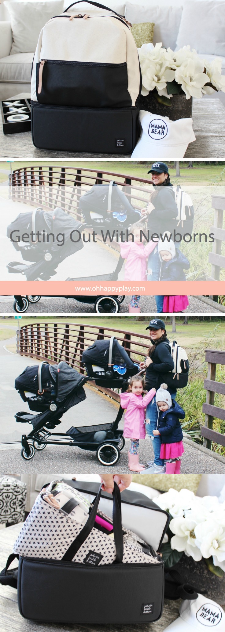 Sometimes getting out with newborns is a daunting task but it doesn't have to be. Oh Happy Play, Florida Motherhood blogger shares some tips!