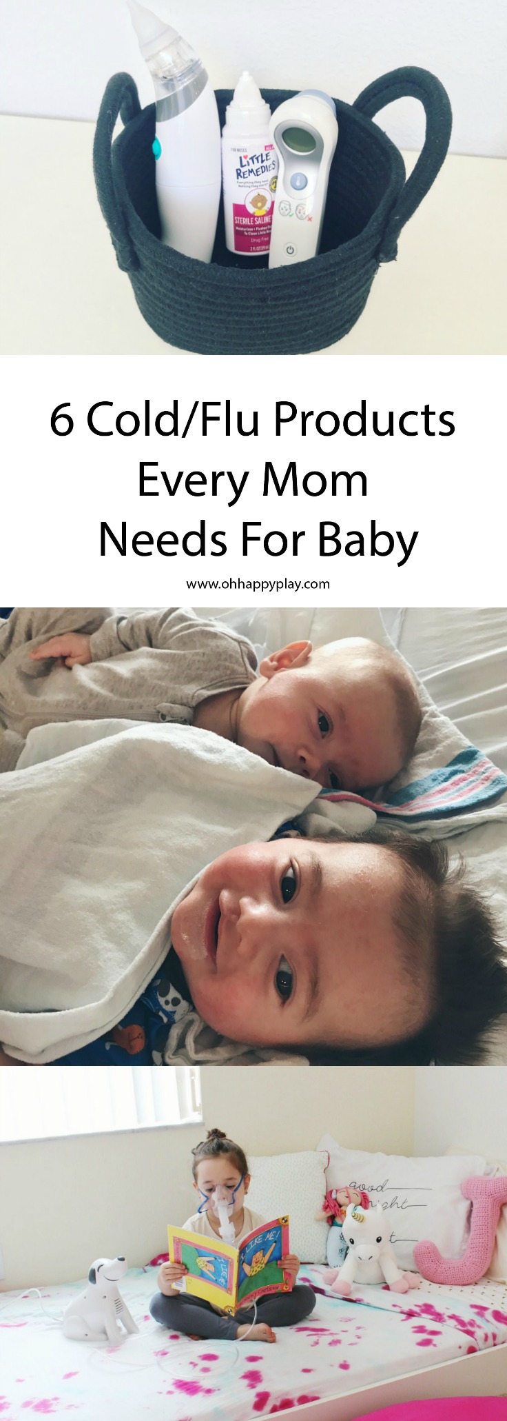 Oh Happy Play, Floriday Motherhood blogger shares the 6 cold and flu products every mom needs for your baby! Check it out now!