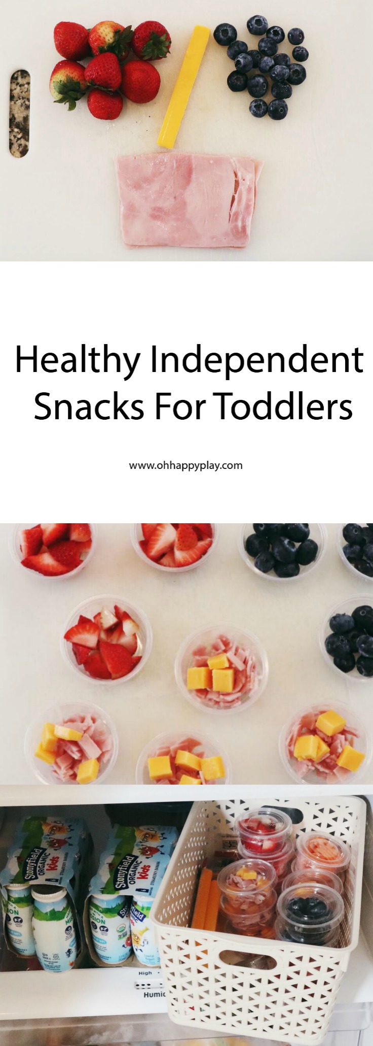 Healthy Independent Snacks For Toddlers from Oh Happy Play, Florida Motherhood blogger! Check it out now!