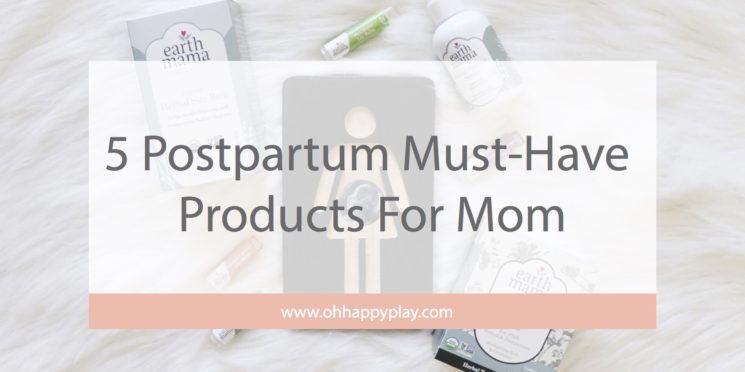 postpartum, postpartum care, postpartum hacks, baby shower gifts, useful baby shower gifts, best padsciles, earth mama organics, earth mama angel baby, oh happy play