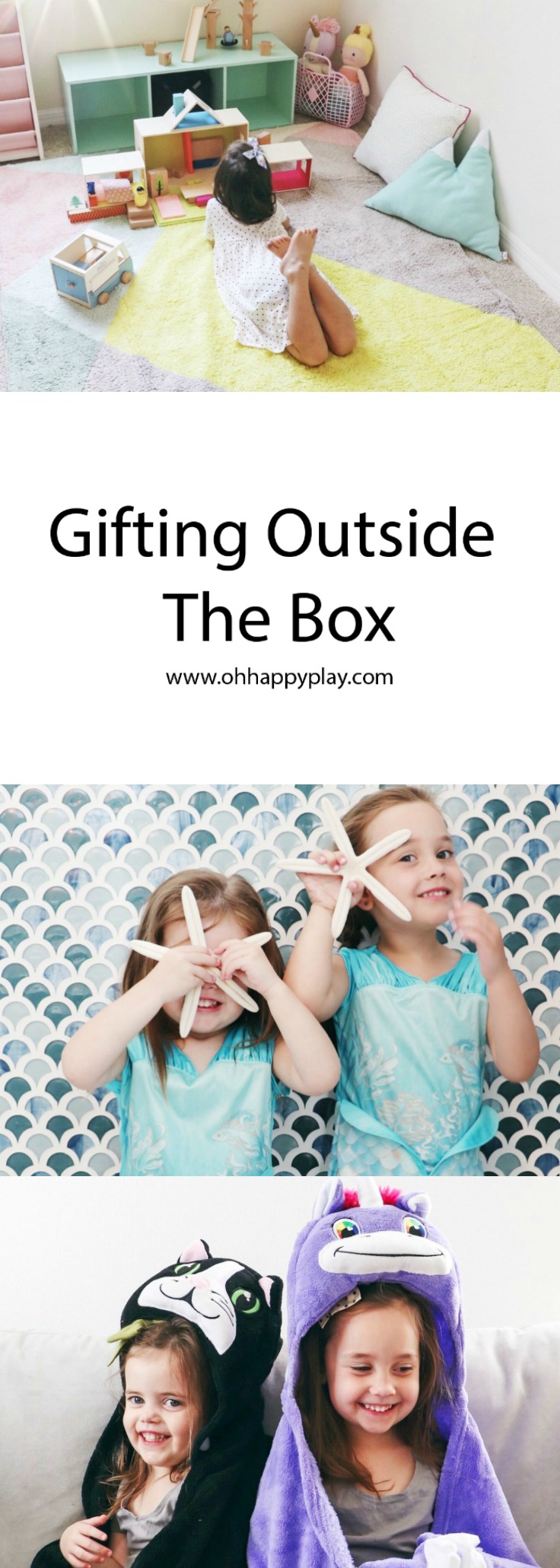 Do you want to be the unique and “outside the box.” gift giver? Check out how to gifting outside the box works with Oh Happy Play!