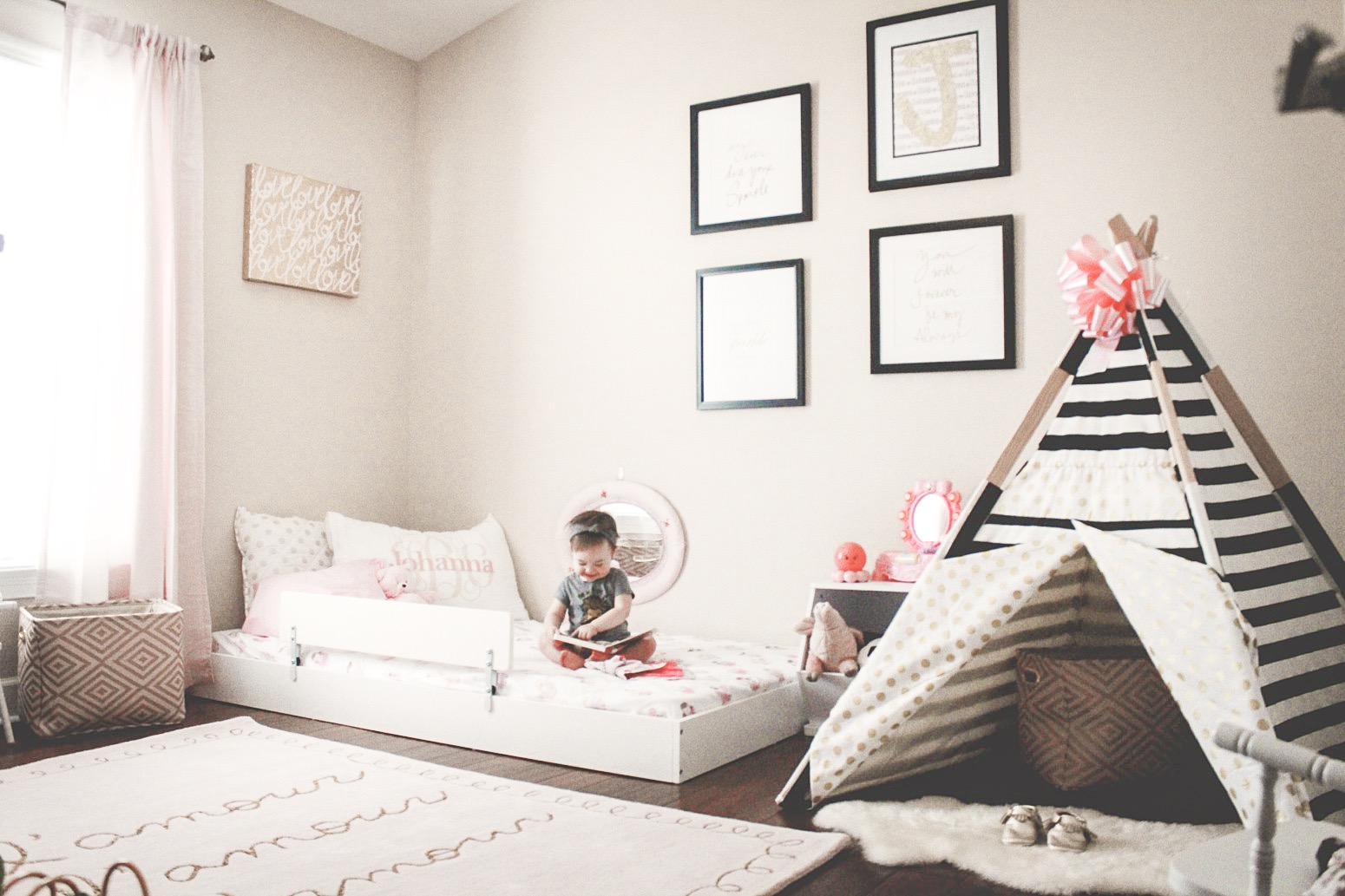 Toddler Room with Floor Beds