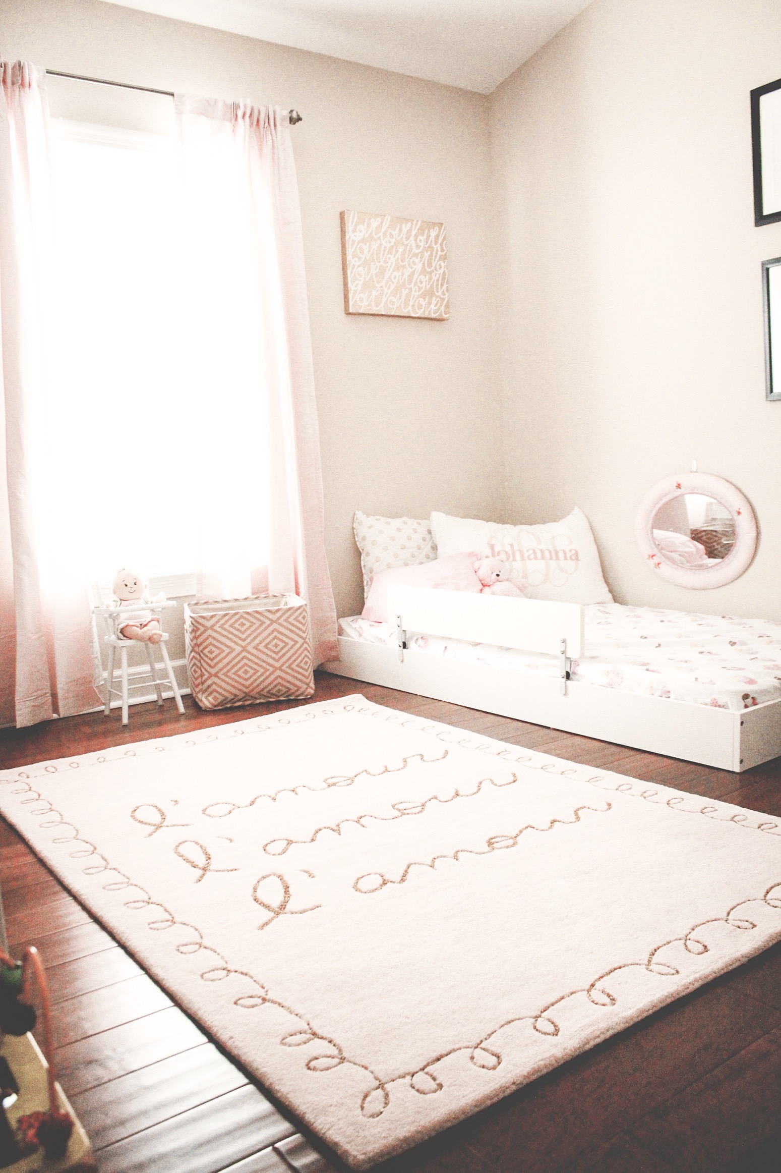 Toddler Floor Bed inspiration + diy plans