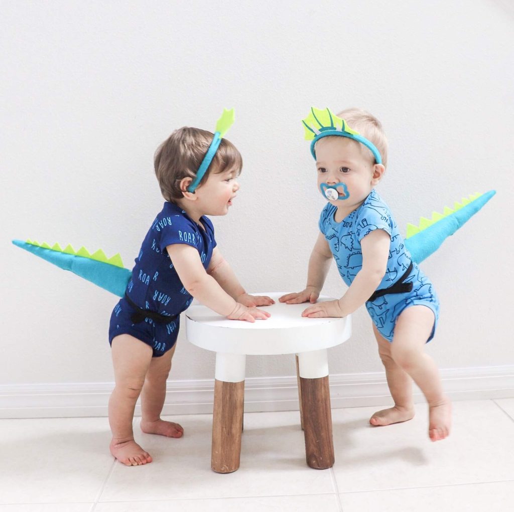 a Gerber baby halloween, gerber childrenswear, Dino party, dinosaur party, birthday party for boys