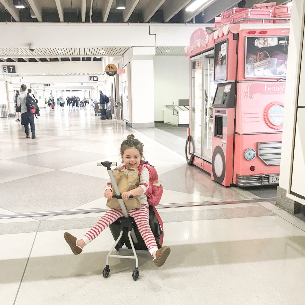 traveling with kids, hacks for traveling with kids, traveling with young children, tips for traveling with young children, tips for traveling with kids, uppababy glink, lightweight umbrella stroller, traveling stroller, best Disney stroller