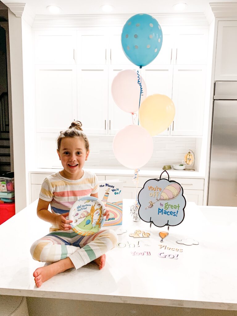 oh the places you'll go, first day of kindergarten, kindergarten backpack, kindergarten lunchbox, back to school, the night before kindergarten, school lunchbox ideas