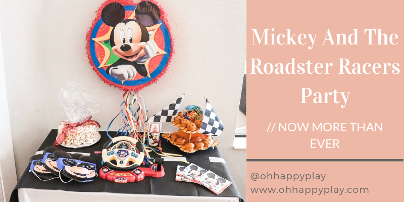 mickey and the roadster racers party, Mickey Mouse party, kids birthday party, Disney birthday party, Disney partner, oh twodles birthday party