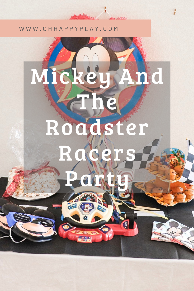 mickey and the roadster racers party, Mickey Mouse party, kids birthday party, Disney birthday party, Disney partner, oh twodles birthday party