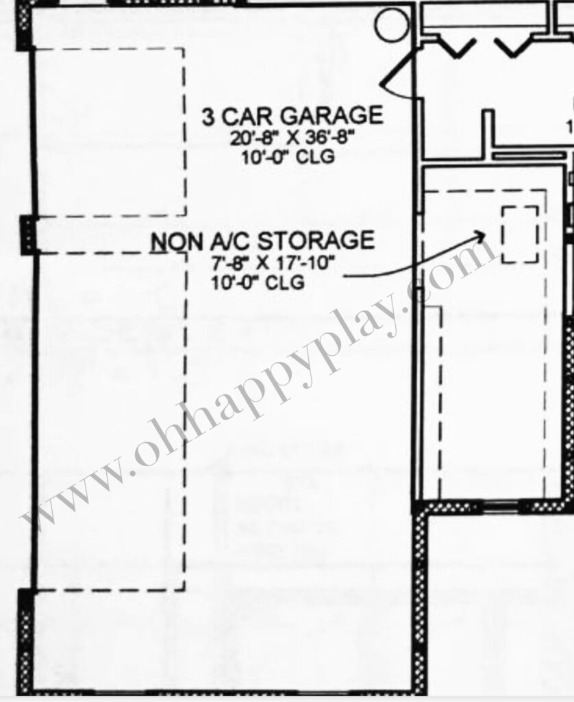 garage storage room, garage floor plan, functional garage design 