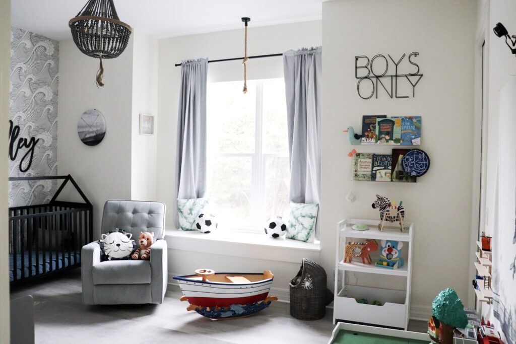 twin nursery decor