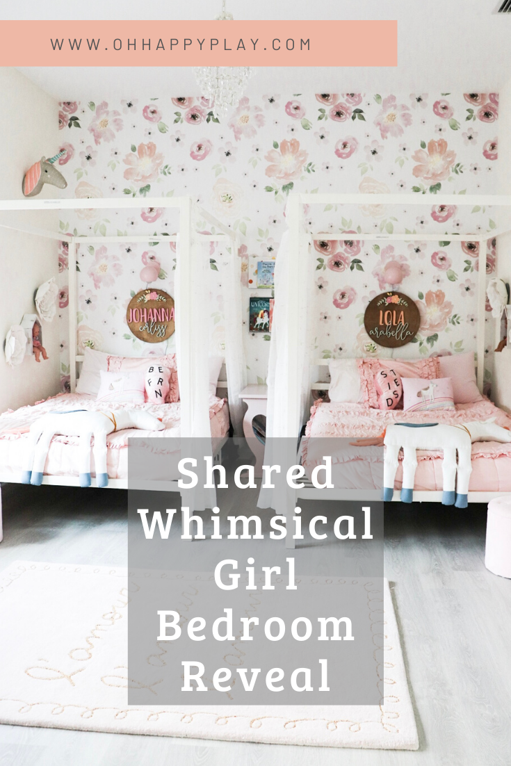 shared girl bedroom ideas