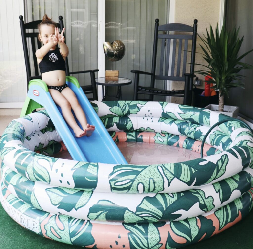 Cute cheap inflatable pool