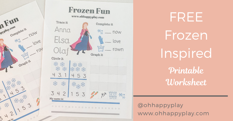 free frozen worksheet, printable, frozen printable, frozen worksheet, homeschool worksheet, kindergarten worksheet, frozen kindergarten worksheet