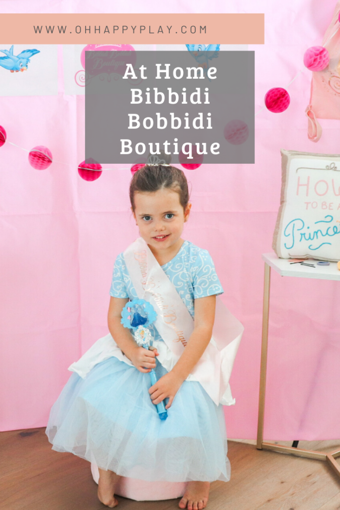 at home bibbidi bobbidi boutique, bibbidi bobbidi boutique, at home Disney day, disney day youtube, instagram trend, disney day, princess makeover , princess theme birthday party, princess party