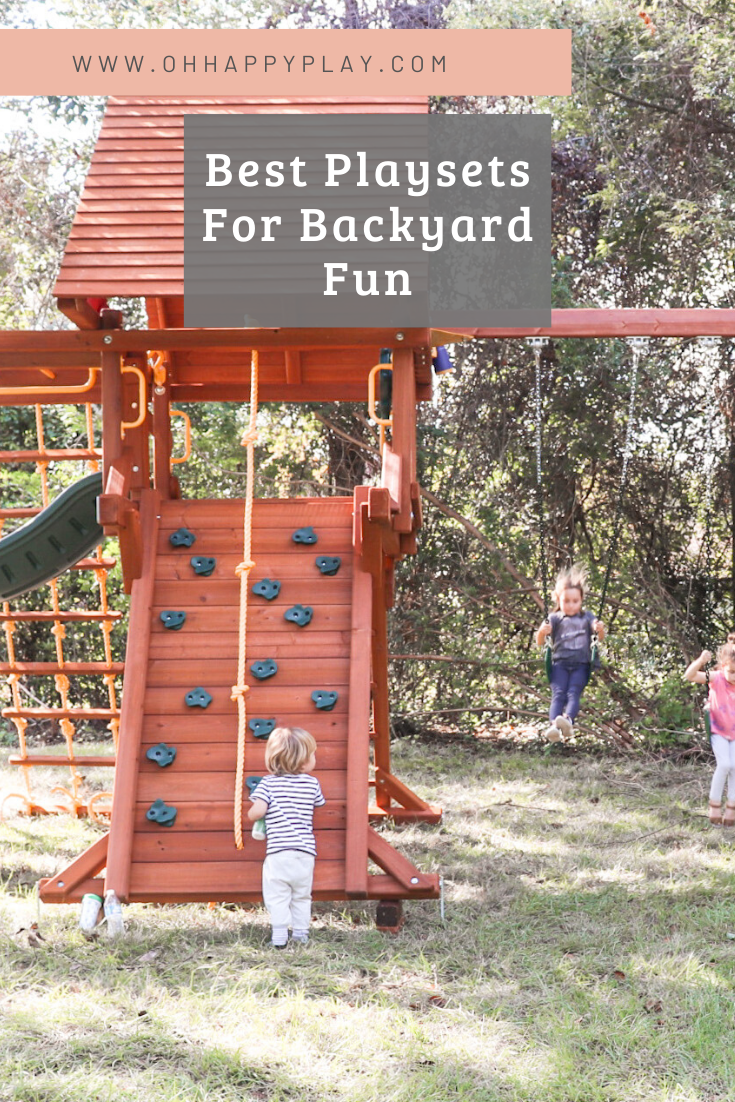 Best playsets store for small backyards