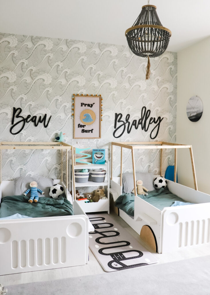 Big Boy Bedroom Makeover Beach Surfer Themed Oh Happy Play