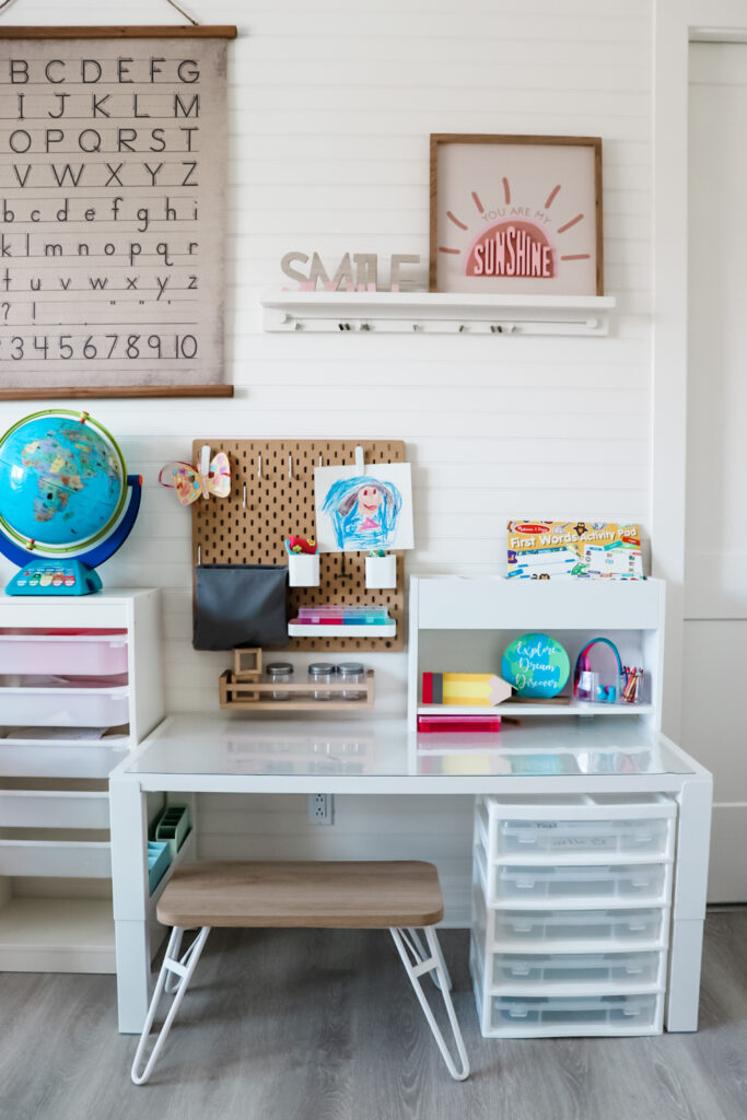 Functional Homeschool Desk Ideas for Elementary School