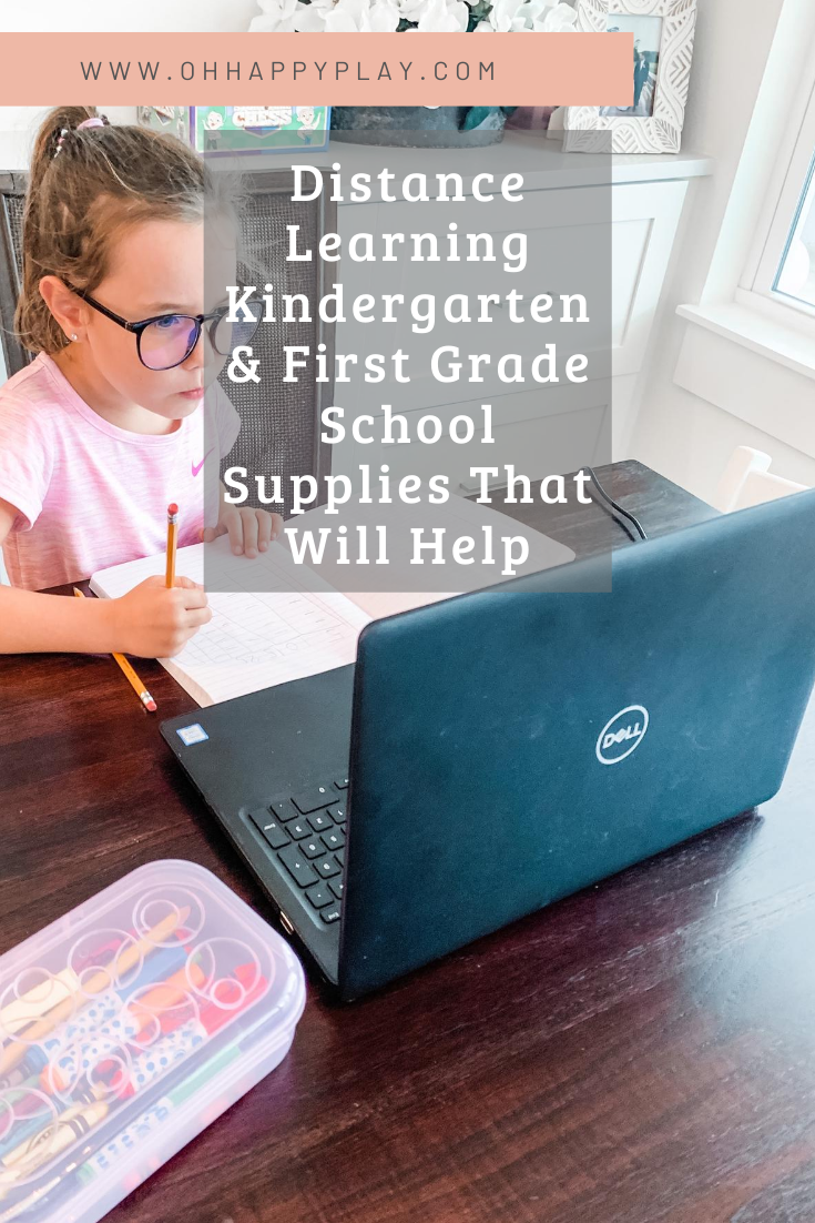 Homeschooling must haves - Distance Learning Kindergarten & First Grade School Supplies That Will Help, distance learning supplies