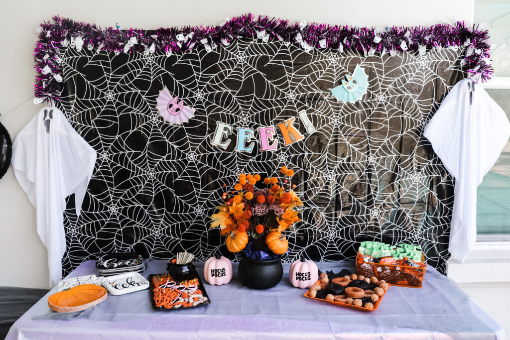 witch party vibes, kid’s halloween party, halloween birthday party for kids, witch party