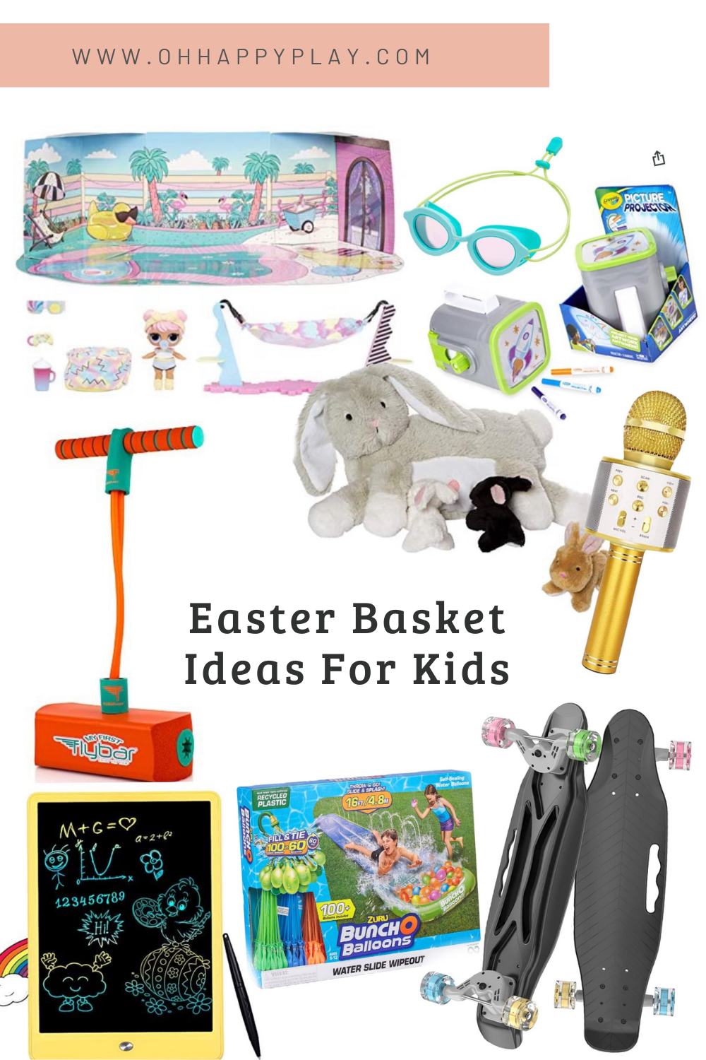 the h.o.p method, Easter Basket ideas, for girls, for boys, for toddlers, the HOP method, easter gift guide for kids 