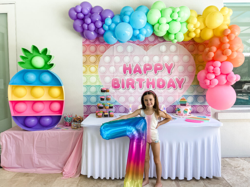 It's a Long Story: Rainbow Birthday Party