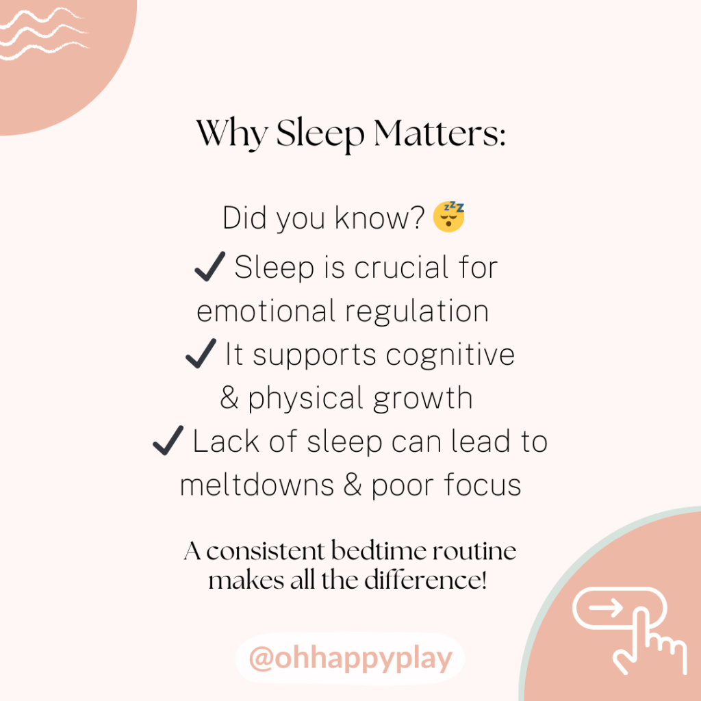 Easy bedtime routine, bedtime checklist, simple bedtime routine, bedtime routine that works for neurodivergent kids